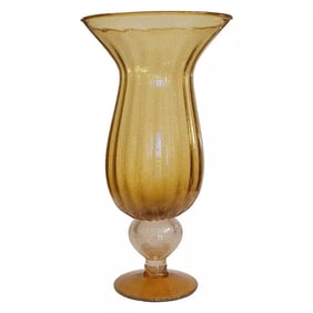 Vintage 18" Murano Art Glass Vase