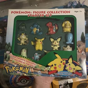 ULTRA RARE | 2001 Pokemon Center New York Exclusive | Tomy Figure Set NIB