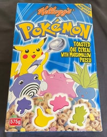 Pokemon Cereal - Kelloggs - 2001 Australian - New Sealed