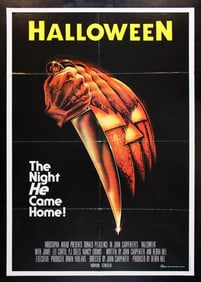 HALLOWEEN- ORIGINAL RARE MOVIE POSTER- LEBANON LEBANESE- 1978