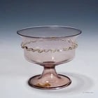 Vetro Soffiato Glass Bowl by C.V.M. Pauli & Cia. Murano ca. 1920s
