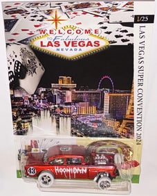 '55 Chevy Bel Air Gasser Custom Hot Wheels 2024 Vegas Super Toy Convention /RR