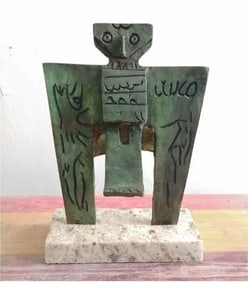 PABLO PICASSO " BUHO " BRONZE SCULPTURE SIGNED & NUMBERED