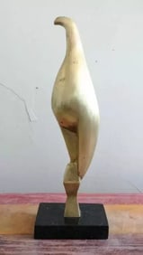 CONSTANTIN BRANCUSI " MAIASTRA " BRONZE SCULPTURE SIGNED & NUMBERED
