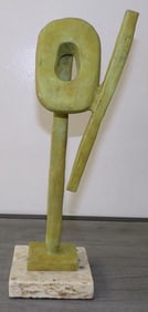ISAMU NOGUCHI BRONZE SCULPTURE " THE CRY " SIGNED AND NUMBERED