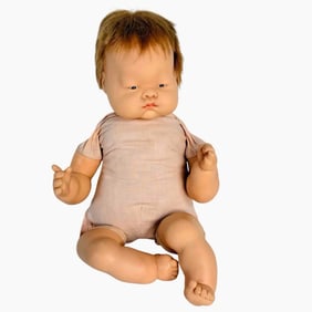 RARE Vtg. 1960 Vogue 18" Baby Dear Strawberry Blonde Vinyl Doll Eloise Wilkins