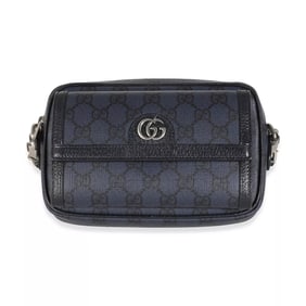 Gucci Navy Supreme Tender Small Ophidia Crossbody