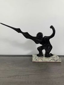 DAVID ALFARO SIQUEIROS Signed Bronze Art Sculpture~Edition Of /12~(8 3/4" X 14" X 3")