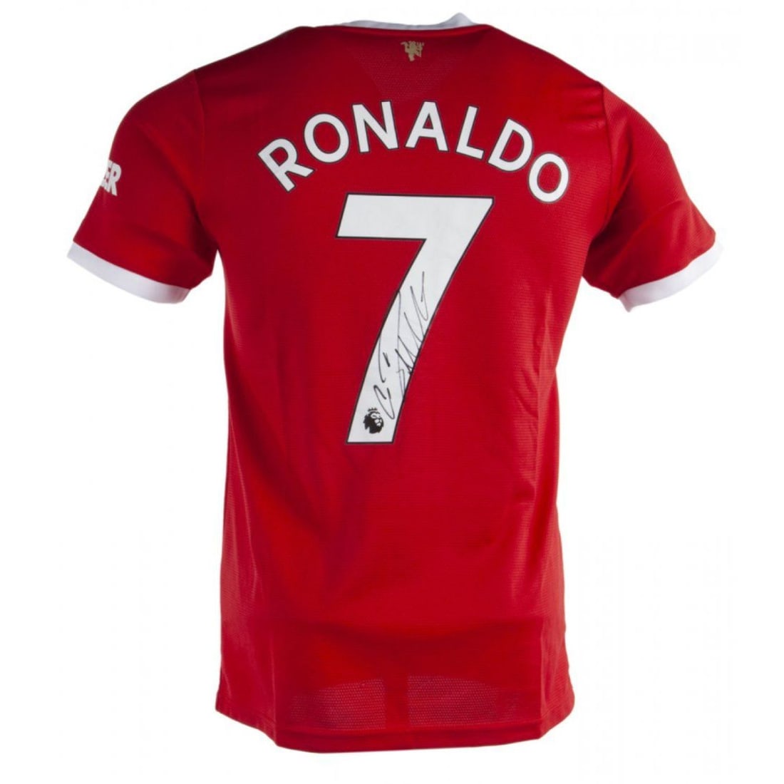 CRISTIANO RONALDO SIGNED 2021 MANCHESTER UNITED SHIRT BAS COA