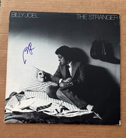 BILLY JOEL SIGNED THE STRANGER LP VINYL BECKETT COA AUTHENTIC FIRST PRESSING