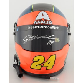 Jeff Gordon Signed NASCAR Axalta Rainbow Special Edition Full-Size Helmet (Gordon Hologram)