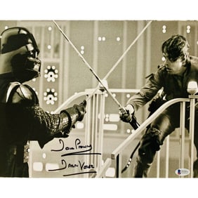Dave Prowse Signed Star Wars Darth Vader 11x14 Photo (BAS COA)