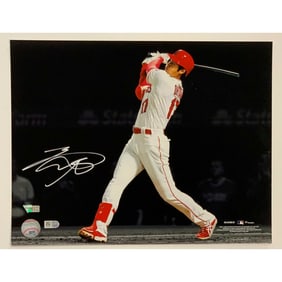 Shohei Ohtani Signed LA Angels Photo (MLB COA)