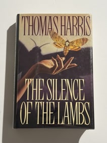 THOMAS HARRIS SIGNED SILENCE OF THE LAMBS 1st FIRST EDITION BOOK SKETCH RARE PSA