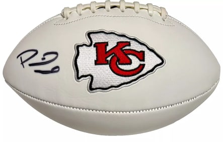 Kansas City Chiefs Patrick Mahomes Signed Super Bowl LIV Football Becket BAS
