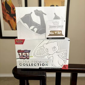 Pokémon TCG - Charizard & Mew (151) Ultra Premium Collection Lot - New/Sealed