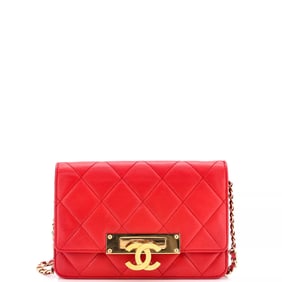 Chanel Golden Class Wallet on Chain Quilted Lambskin