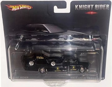 KITT Custom Hot Wheels Team Transport Knight Rider Pontiac Firebird  w/ RR *