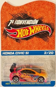HONDA CIVIC SI Hot Wheels 2014 Mexico Convention 2/20 EXTREAMLY RARE