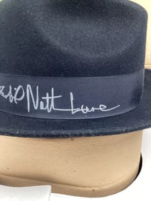 Matthew Broderick Nathan Lane Signed Top Hat Broadway The Producers Auto JSA LOA