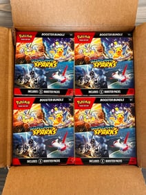Pokemon Surging Sparks SV08 Booster Bundle Factory Sealed CASE! 20 Bundles!
