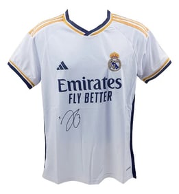 Jude Bellingham Signed Real Madrid FC Home Soccer Jersey with Beckett COA