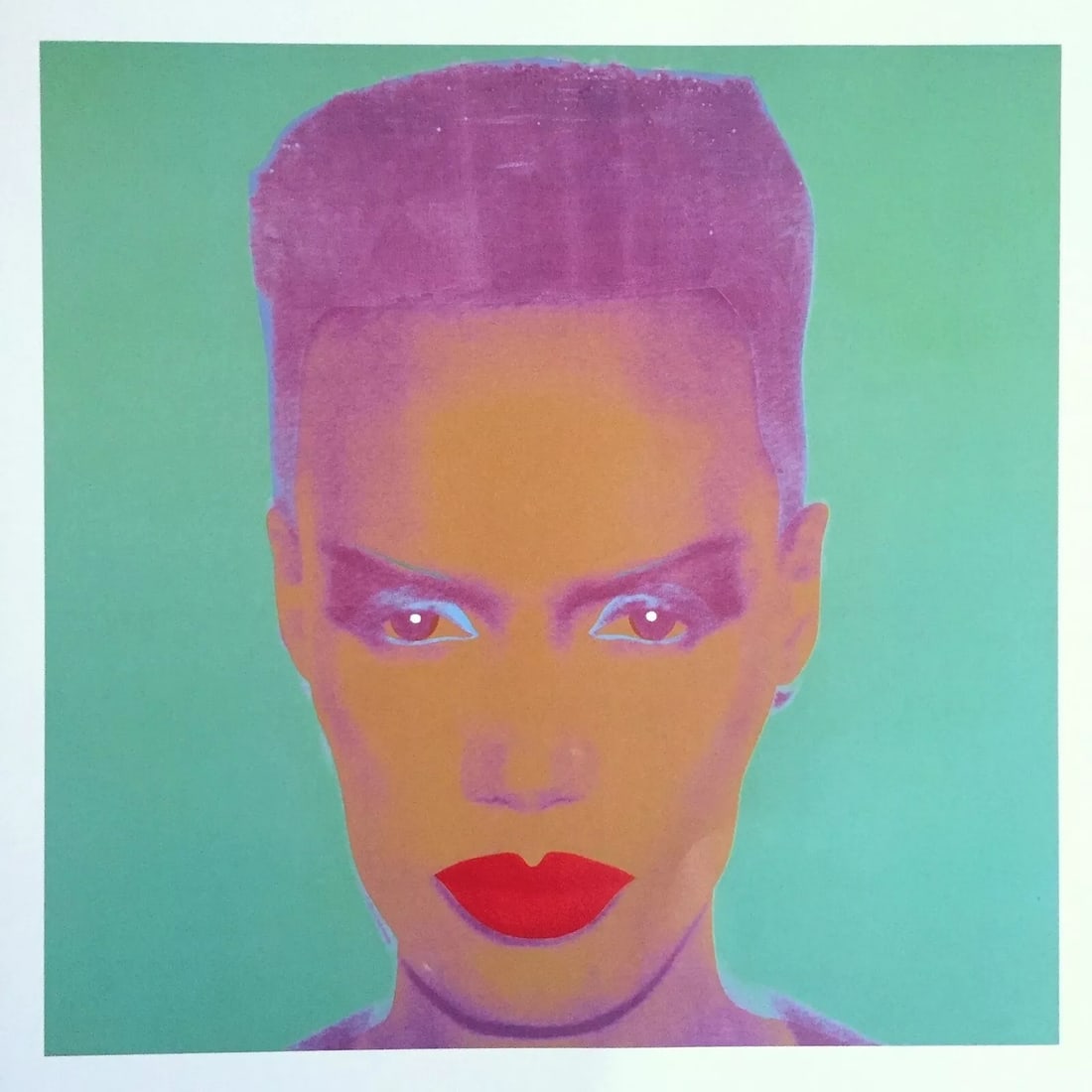ANDY WARHOL FOUNDATION RARE 1993 COLLECTOR'S LITHOGRAPH PRINT "GRACE JONES" 1986 (1 of 9)