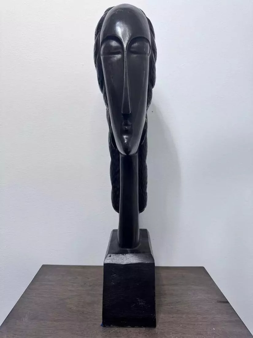 AMADEO MODIGLIANI Signed Bronze Art Sculpture~Edition Of /30~(22 3/4" X 4" X 8") (1 of 6)
