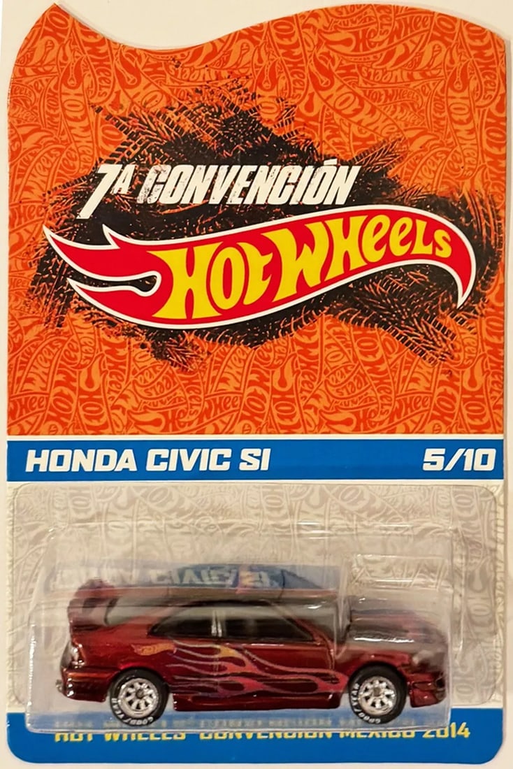 HONDA CIVIC SI Hot Wheels 2014 Mexico Convention 5/10 EXTREAMLY RARE (1 of 3)