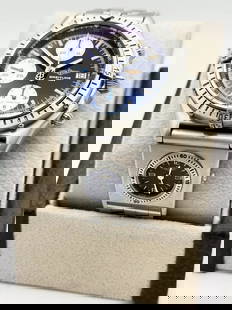 Breitling Chronomat A13048 Stainless Steel UTC Bracelet 39mm: Condition: Pre-owned,Bezel Color: Silver,Movement: Mechanical (Automatic),Seller Warranty: Yes,Reference Number: A13048,Band/Strap: Stainless Steel Bracelet with UTC Module,Brand: Breitling,Case Color