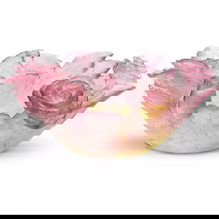NEW DAUM CRYSTAL ROSES DECORATIVE BOWL PINK NIB: Condition: New: A brand-new, unused, unopened, undamaged item in its original packaging (where packaging is applicable). Packaging should be the same as what is found in a retail store, unless the