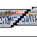 Christopher Lloyd Signed "Back to the Future" California License Plate (Beckett COA)