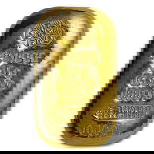 50 gram Gold Bar - PAMP Suisse (Cast, w/Assay): Brand: Pamp Suisse,MPN: 75518,Year: Random,Fineness: 0.9999,Denomination: 50 grams,Country/Region of Manufacture: Switzerland,Certification: Uncertified