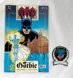 Christian Bale Signed Comic Book Batman Beckett BAS 1 COA: Condition: New: A brand-new, unused, unopened, undamaged item (including handmade items). odified Item: No,Country/Region of Manufacture: United States,Original/Reproduction: Original
