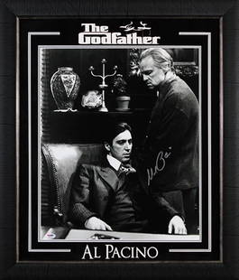 Al Pacino The Godfather Authentic Signed 16x20 Framed Photo w/ Brando PSA Itp: Object Type: Photograph,Autograph Authentication: PSA,Industry: Movies,Original/Reproduction: Original,PRODUCT_COA: PSA,PRODUCT_SIGNED_BY_NAME: Al Pacino,PRODUCT_SIGNED_BY_BRAND: The Godfather