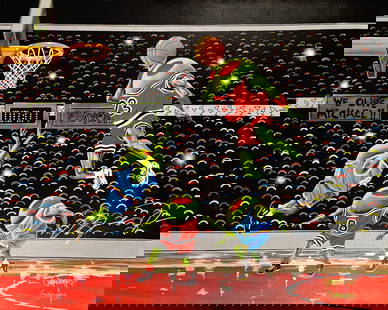 Michael Jordan Autographed Framed Godard Art Print Canvas Bulls 4/100 UDA Holo: Team: Chicago Bulls,Sport: Basketball-NBA,Product: Photo,Signed: Yes,Autograph Authentication: Upper Deck,Original/Reprint: Original
