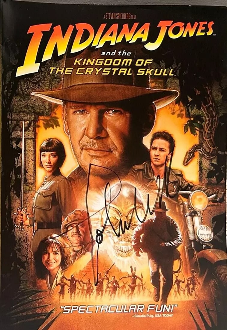 JOHN WILLIAMS Signed Autograph "Kingdom of the Crystal Skull" DVD Cover JSA LOA: Industry: Movies,Movie: Indiana Jones,Signed by: John Williams,Autograph Authentication: James Spence (JSA),Original/Reproduction: Original