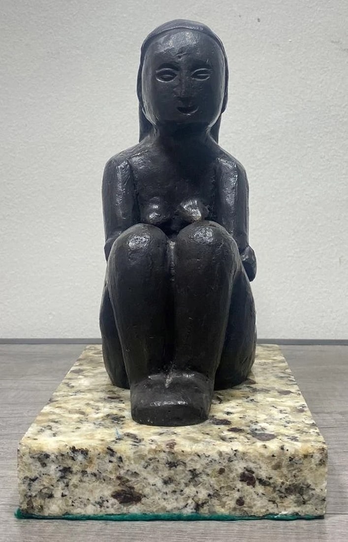 CONSTANTIN BRANCUSI Signed Bronze Art Sculpture~Edition Of /30~(8" X 5 1/4" X 3 3/4") (1 of 6)