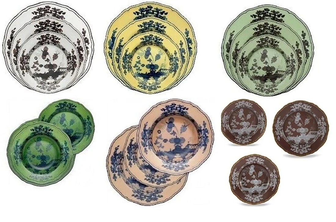 Richard Ginori Oriente Italiano Dinnerware Service 18 Pcs Porcelain - Official (1 of 1)