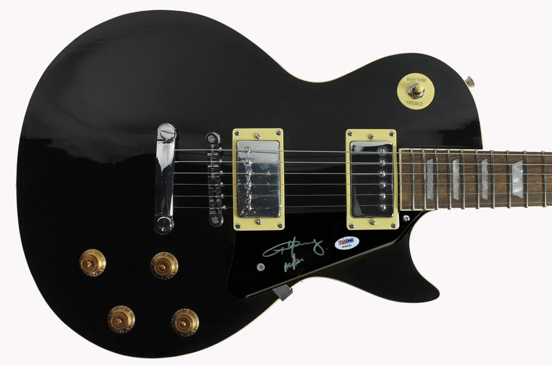 Angus Young "AC/DC" Authentic Signed Huntington Pro Electric Guitar PSA #AB40534 (1 of 1)