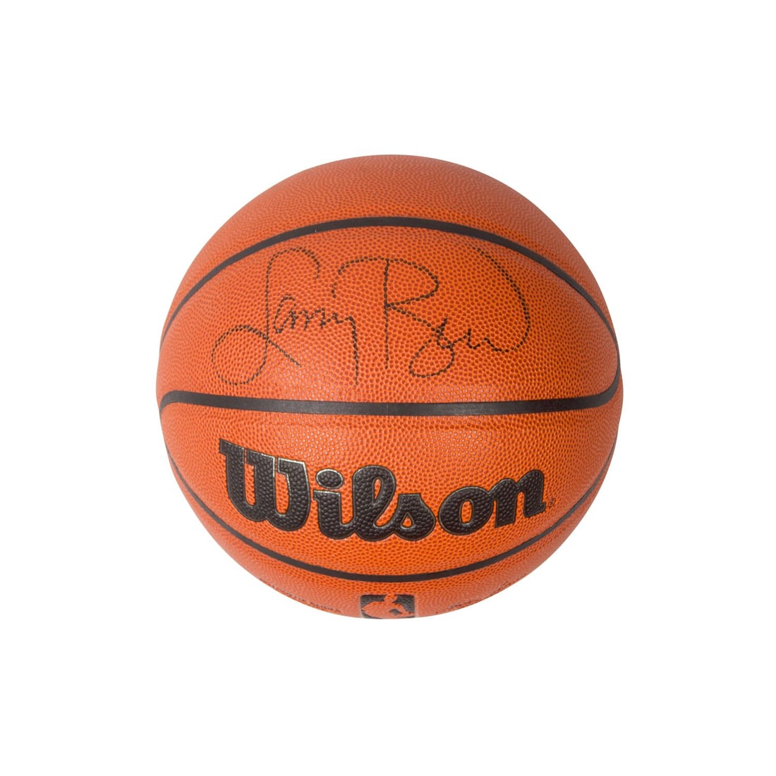 Larry Bird Signed Wilson Basketball (Beckett COA): Larry Bird Signed Wilson Basketball (Beckett COA)