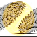 2025 1 oz Pitcairn Islands Gold Lunar Year of the Snake Coin (BU)