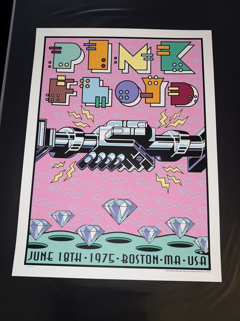 Frank Kozik 1996 Smashing Pumpkins Concert Poster Numbered