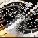 ROLEX MENS SUBMARINER DATE 16610 BLACK STAINLESS STEEL OYSTER 40MM WATCH