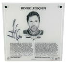 Henrik Lundqvist Signed NHL Hockey Hall Of Fame Plaque HOF 2023 SUPER RARE + BAS