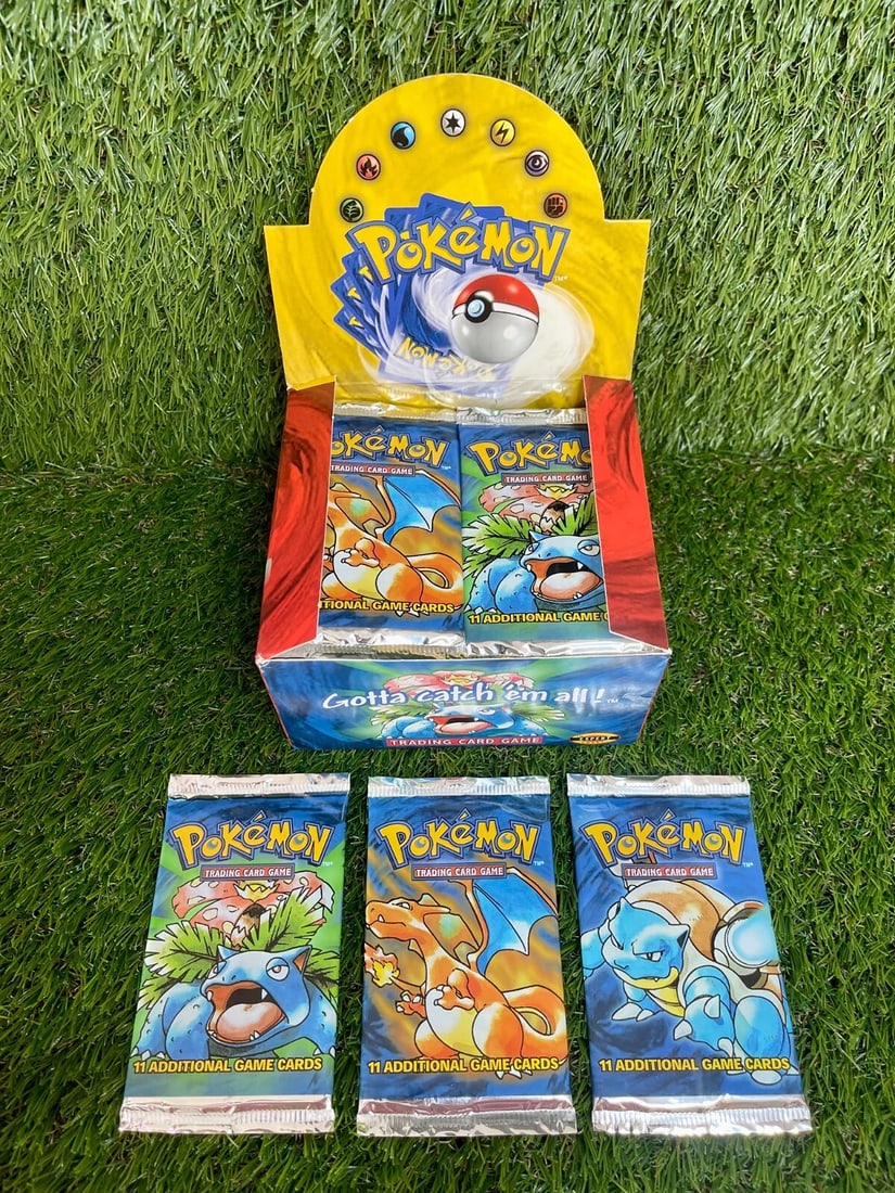 NEW SEALED 1999 Pokemon Base Set Unlimited Booster Pack (1 of 6)