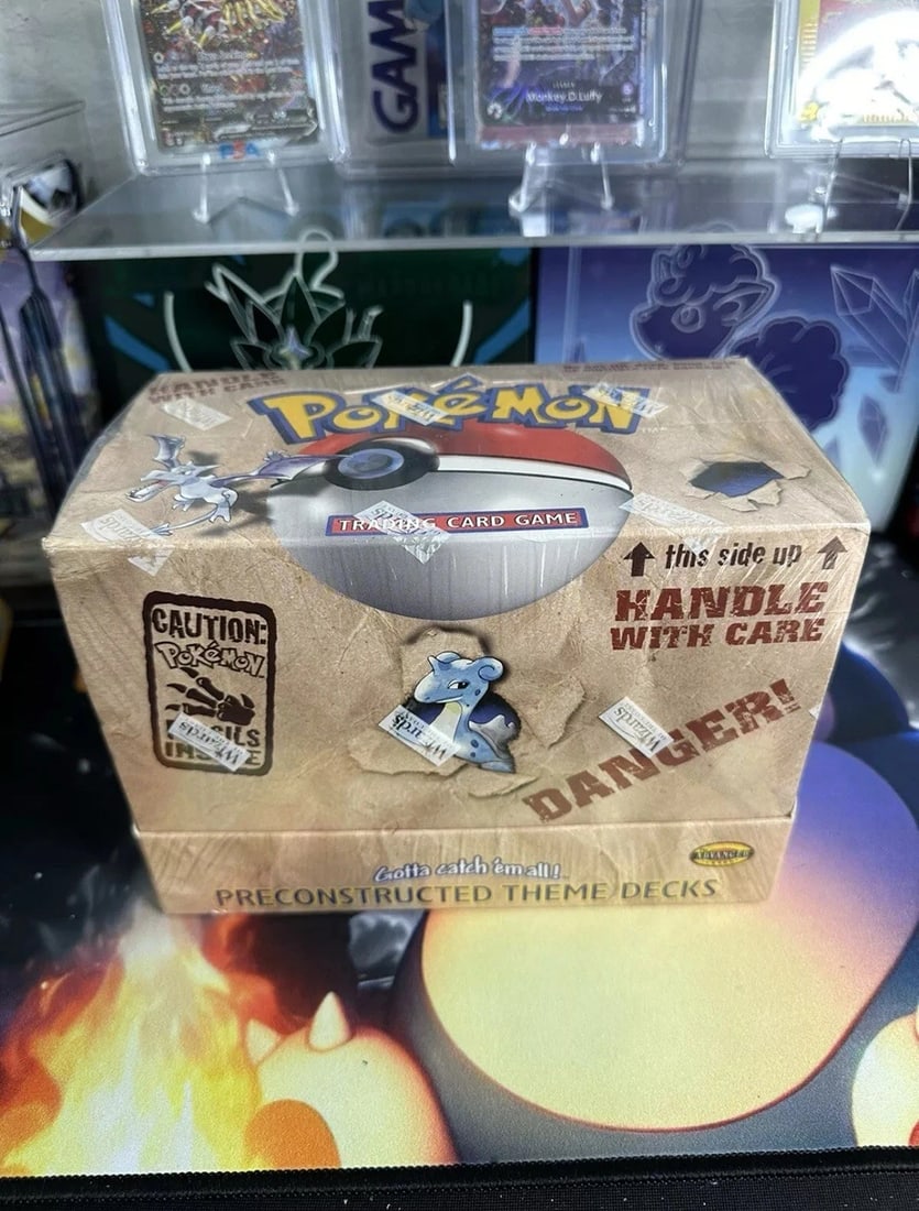 NEW SEALED! Pokemon 1999 WOTC Fossil Theme Deck (1 of 5)