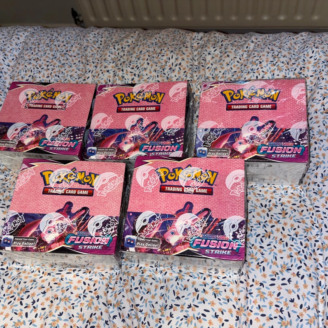 Pokemon TCG Fusion Strike Booster Box 36 Packs Sword & Shield New Factory Sealed (1 of 1)