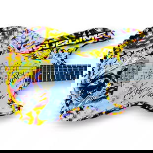 Jakob Nowell, Eric Wilson & Bud Gaugh Signed Custom Guitar SUBLIME (JSA COA): Industry: Music,Signed: Yes,Autograph Authentication: James Spence (JSA),Object Type: Guitar & Guitar Pick,Original/Reproduction: Original