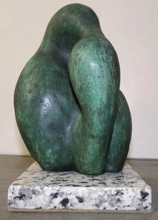 ISAMU NOGUCHI BRONZE SCULPTURE " UNTITLED " SIGNED AND NUMBERED: MEASURES 8 INCH X 5 1/2 INCH X 5 1/4 INCHCondition: Used,Artist: ISAMU NOGUCHI,Material: Bronze,Signed: Yes,Type: Sculpture,Country/Region of Manufacture: United States,Features: Numbered,Format: Stat